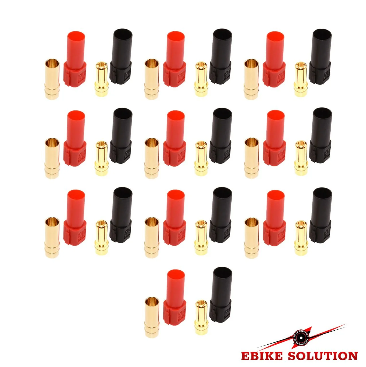 10Pairs XT150 Banana Bullet Adapter Male Female For FPV Racing RC LiPo Battery