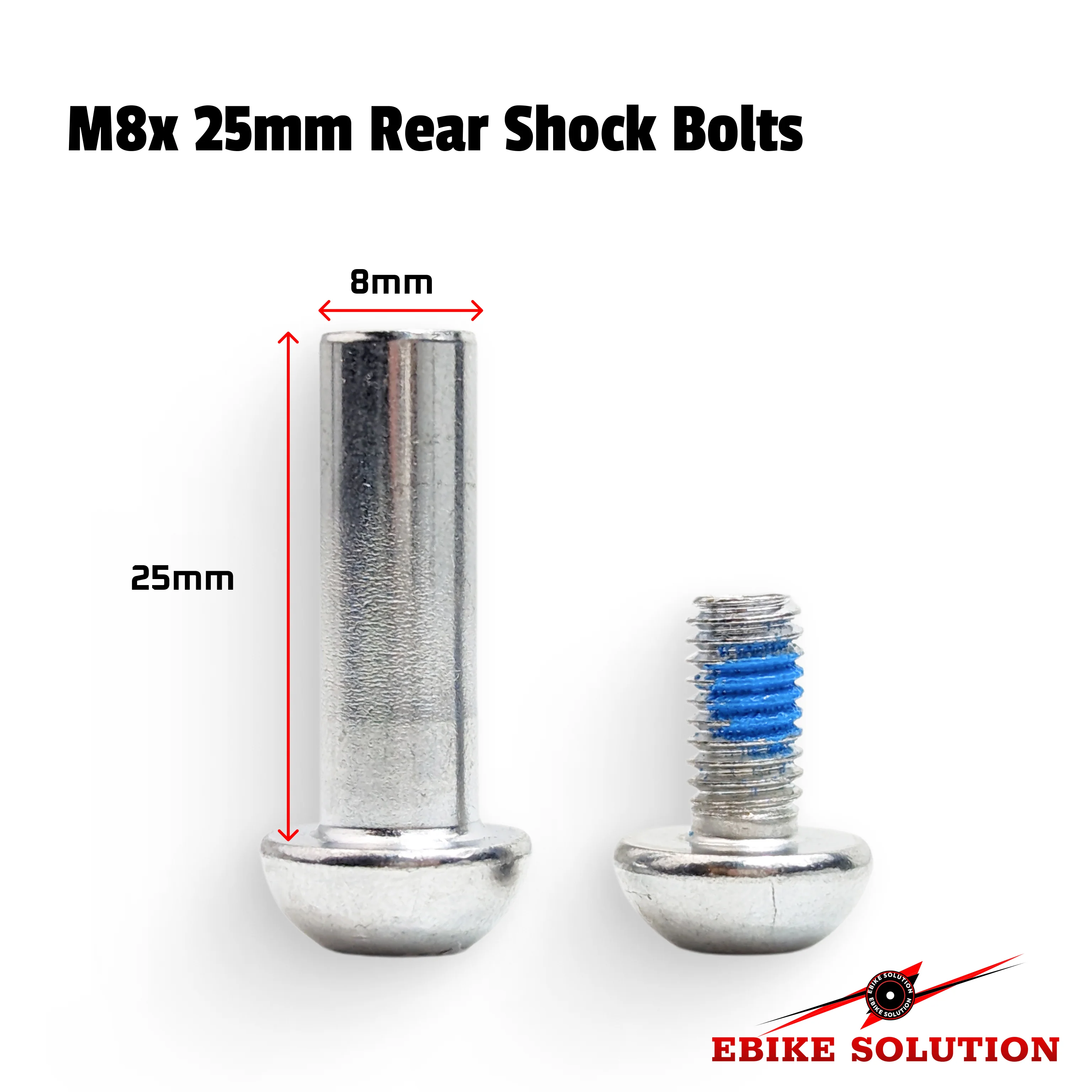 2 PCS MTB Bike Rear Suspension Shock Screws Pivot Mounting Bolt 8mm*25/29/35/39 - Image 4