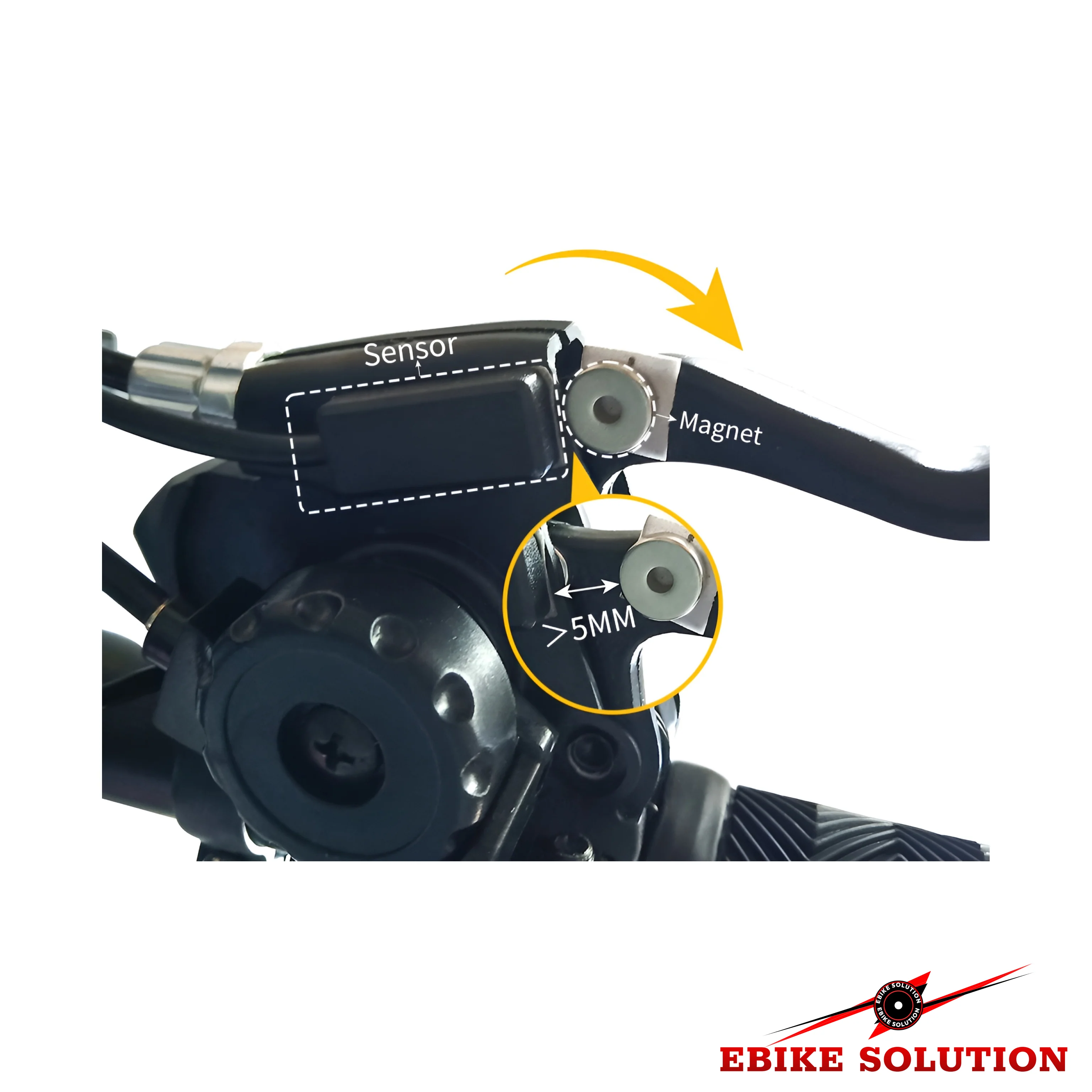 2Pcs Electric Bike Cut Off Hydraulic Brake Sensor For EBike KT/YF Controller UK - Image 3