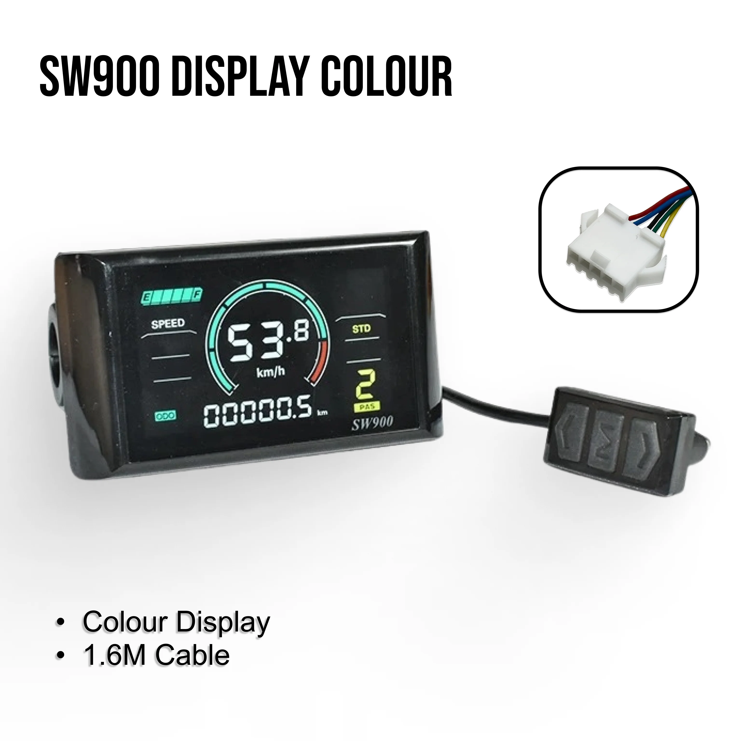 3000w Ebike Rear Hub Motor Wheel 60A Controller Display MTX UK DIY Stealth - Image 2