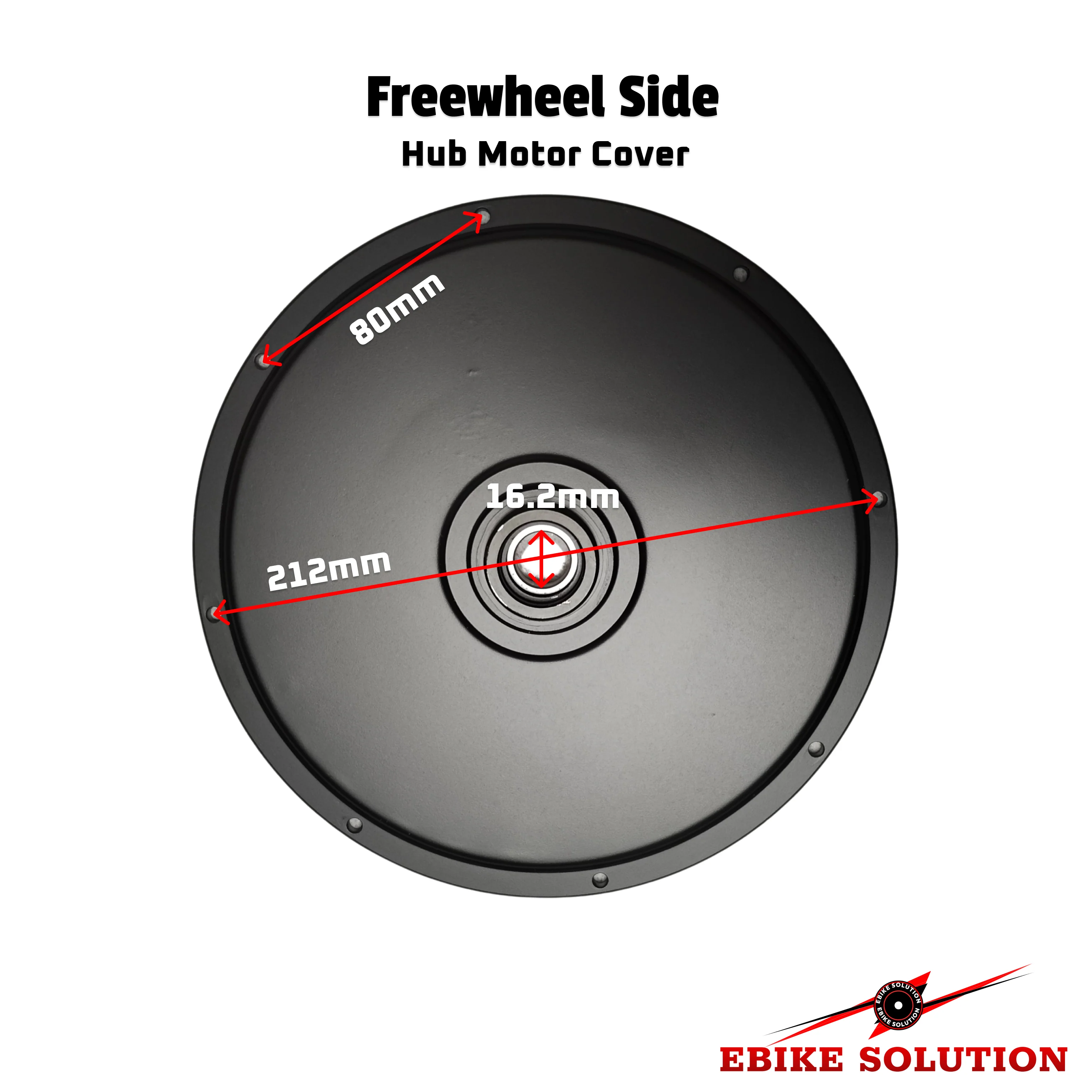 3000w EBike Side Cover Hub Motor Plate Side Rotor Cover - Image 4