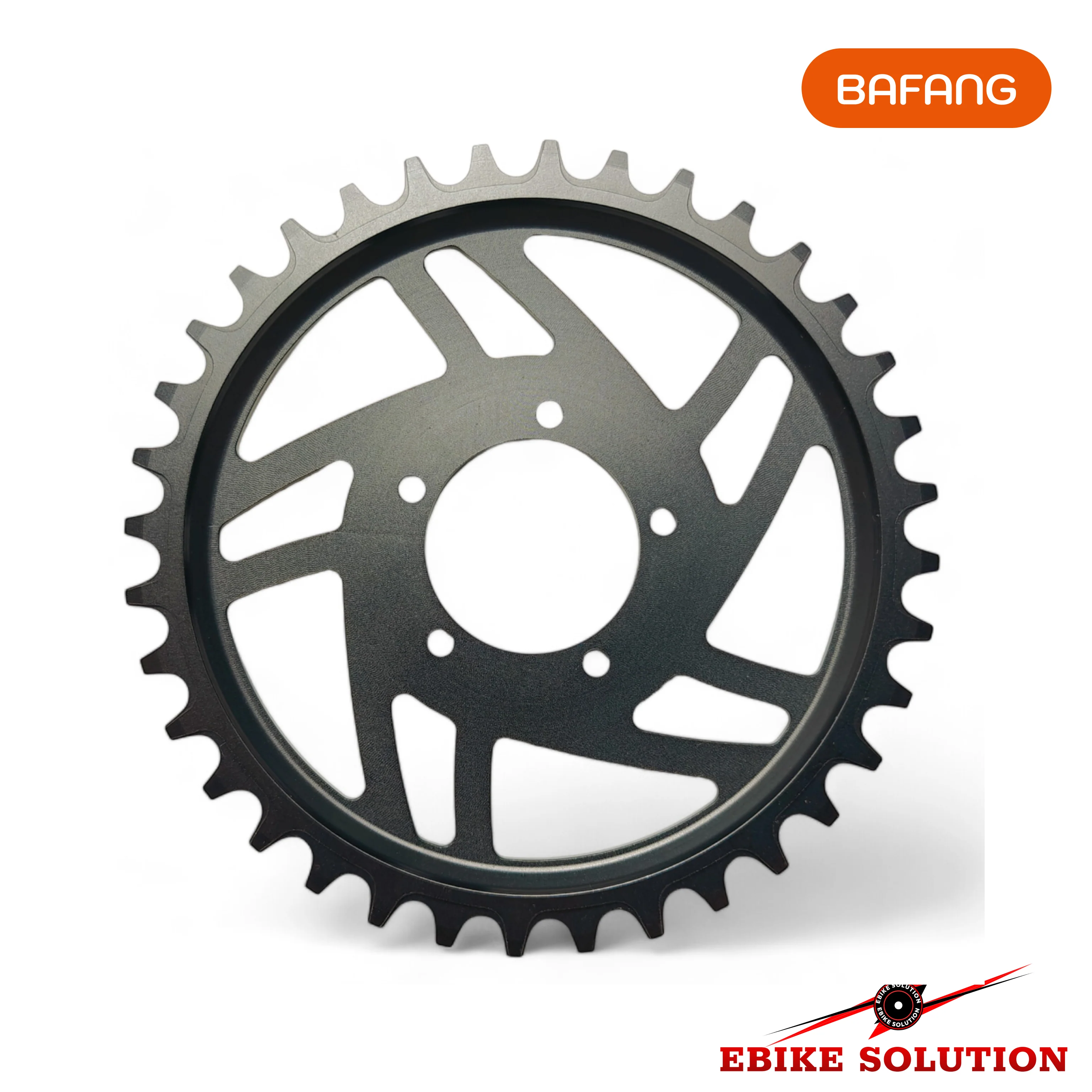36T BAFANG BBSHD 8FUN Chain Wheel Ebike Mid Drive Motor Chainring Sprocket Black - Image 2
