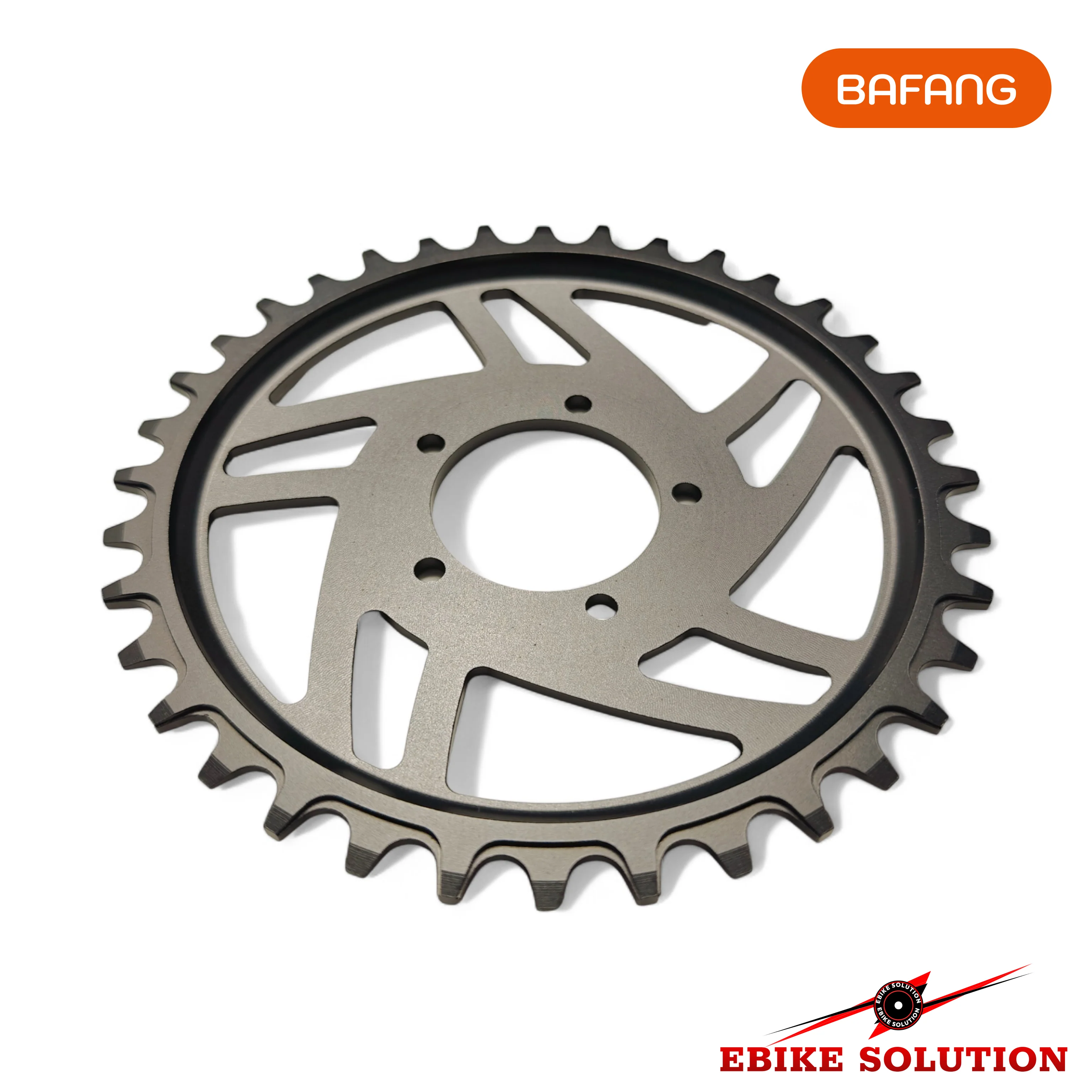 36T BAFANG BBSHD 8FUN Chain Wheel Ebike Mid Drive Motor Chainring Sprocket Black - Image 5