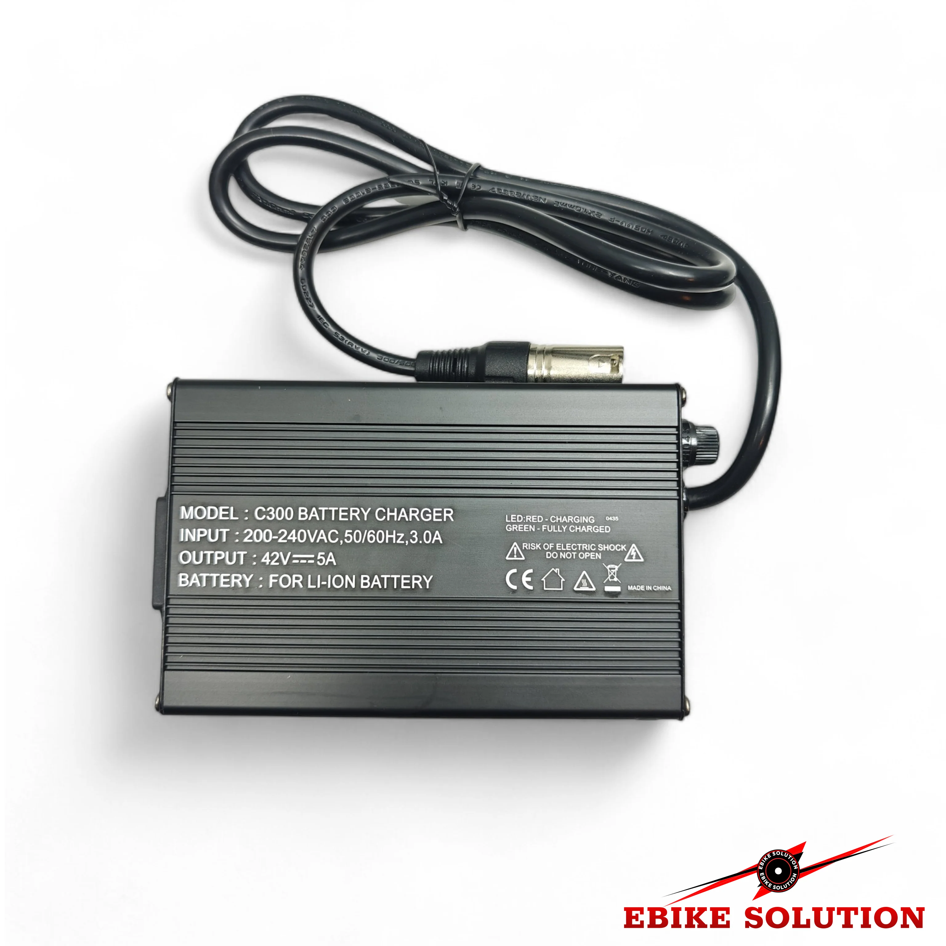 36v (42v) 10s 5A 3pin XLR Fast Li-ion Battery Charger Ebike Electric Bike UK - Image 3
