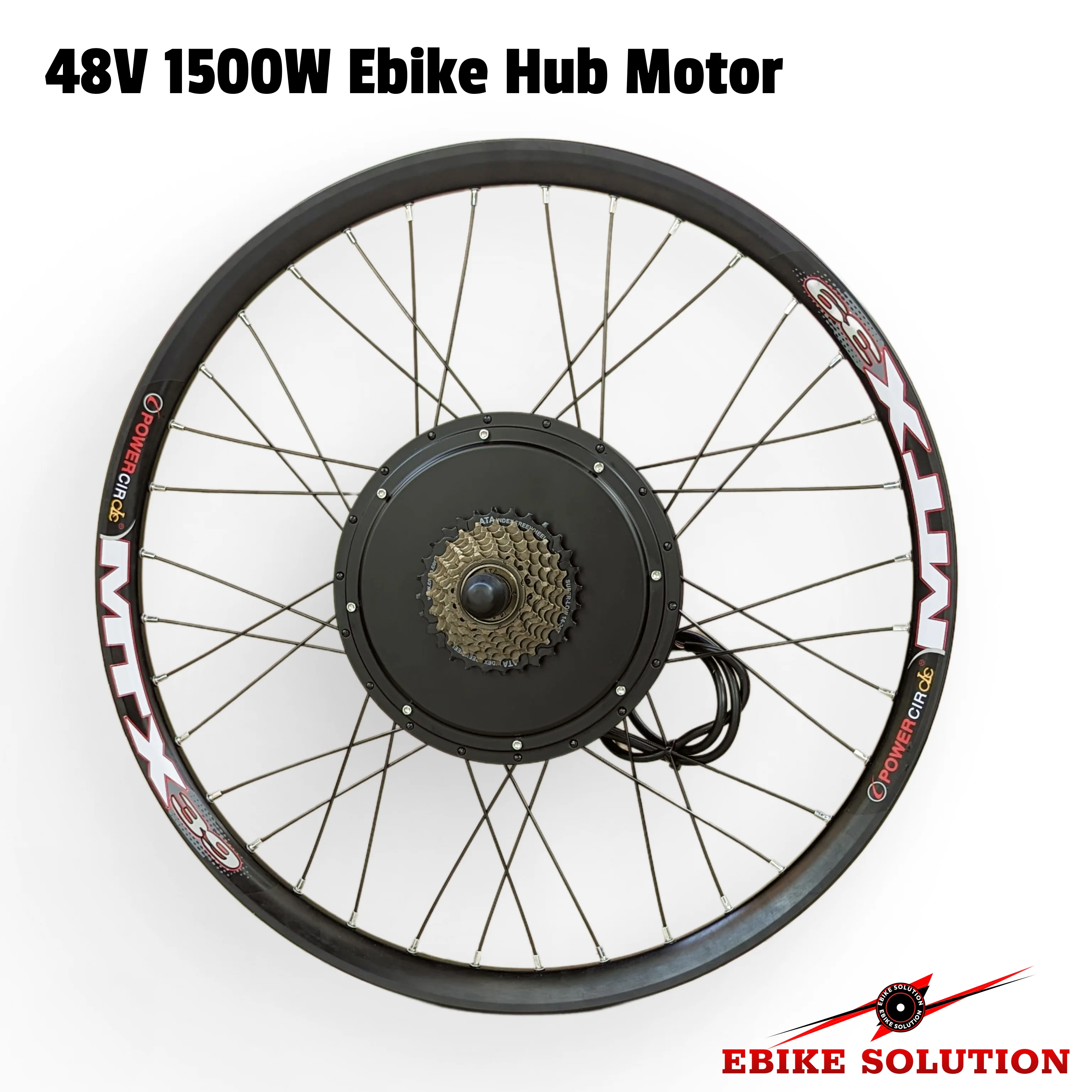 48V 1500W 26/27.5/29 Ebike Hub Motor Electric Bike MTB DIY