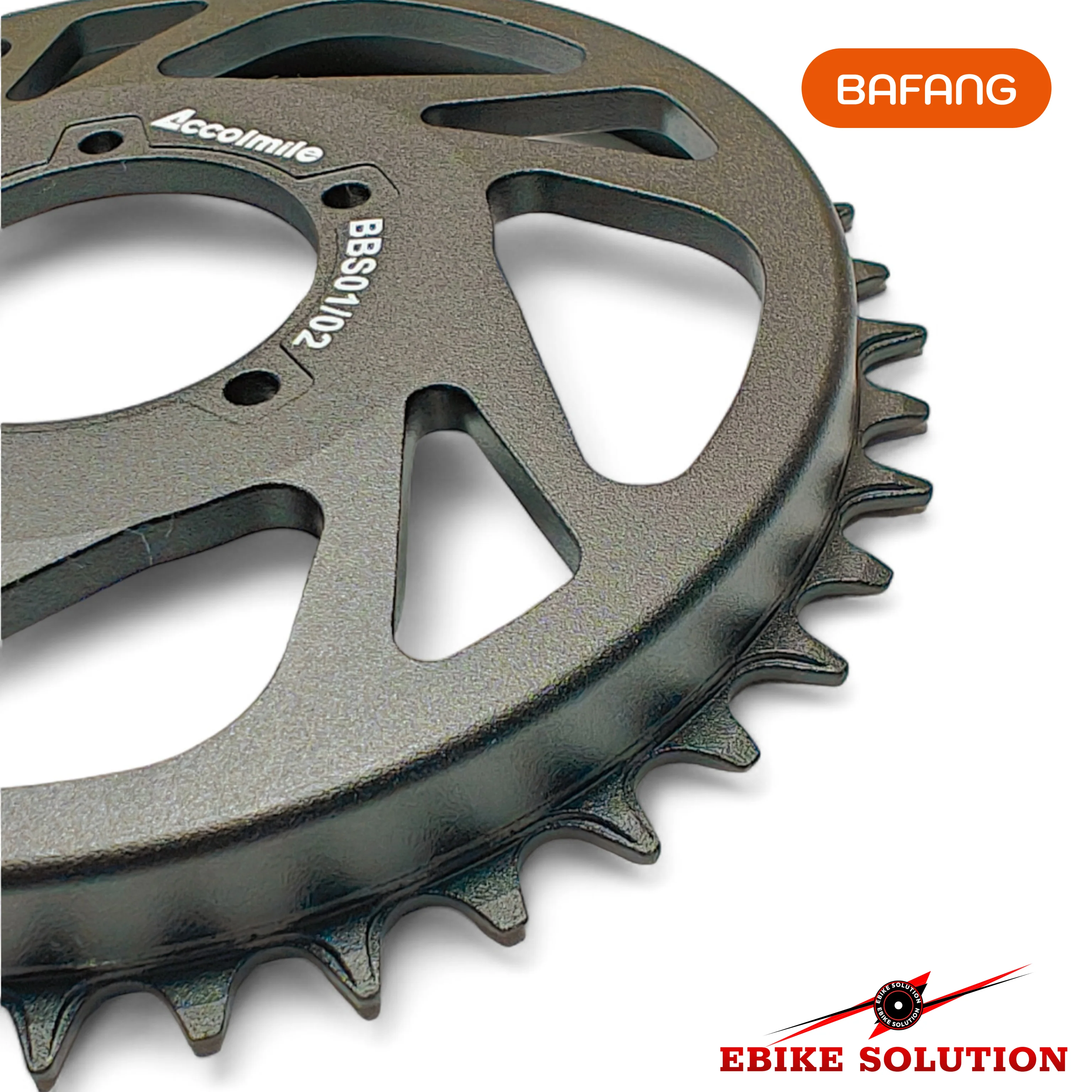 BAFANG BBS01/02 42T Chain Ring Offset Correction Electric Bicycle Ebike Wheel - Image 12