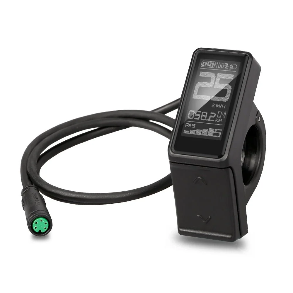 DM03 LCD Mini Electric Bike Display Waterproof Speed Controller For Bafang BBS01 BBS02 BBSHD Mid Motor Ebike - Image 4