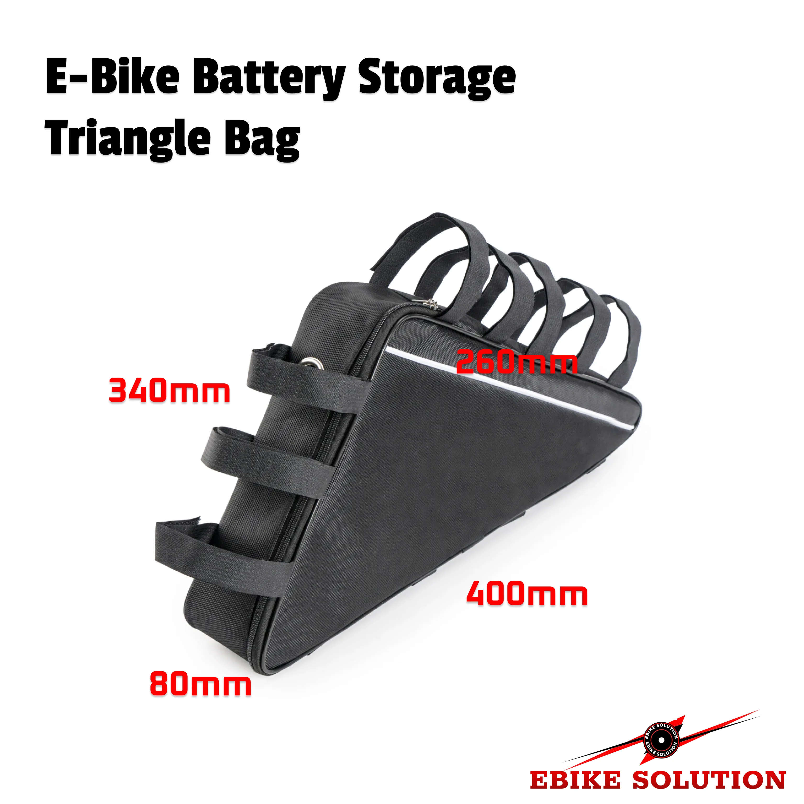 Ebike Battery Storage Triangle Waterproof Bag For MTB Electric Bicycle Li-ion