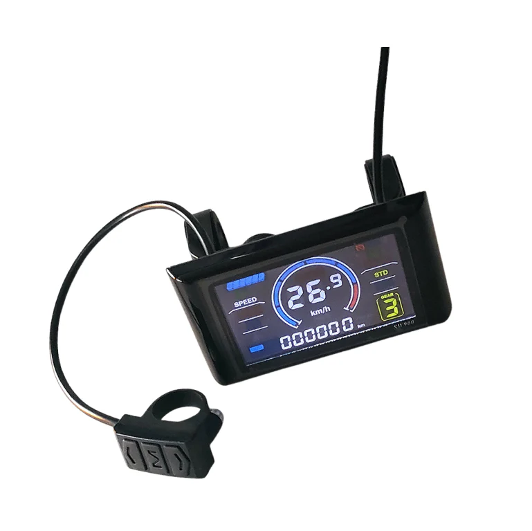 Ebike Colour SW900 USB NFC LCD Display Control Electric Bicycle Meter 36-72V - Image 2