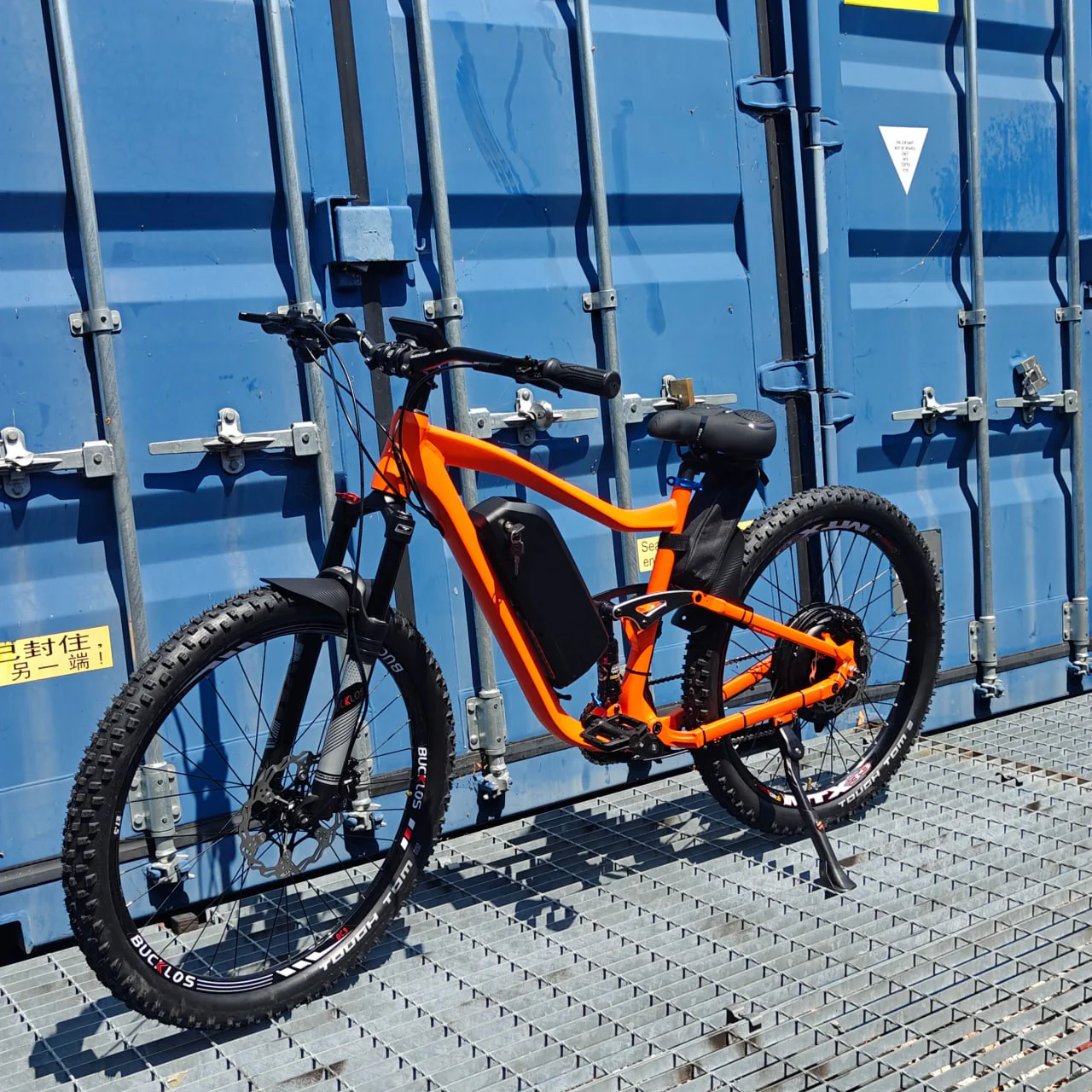Ebike Frame For Conversion Kit 2kw 3kw Electric Mountain MTB Full Suspension Size L - Image 11