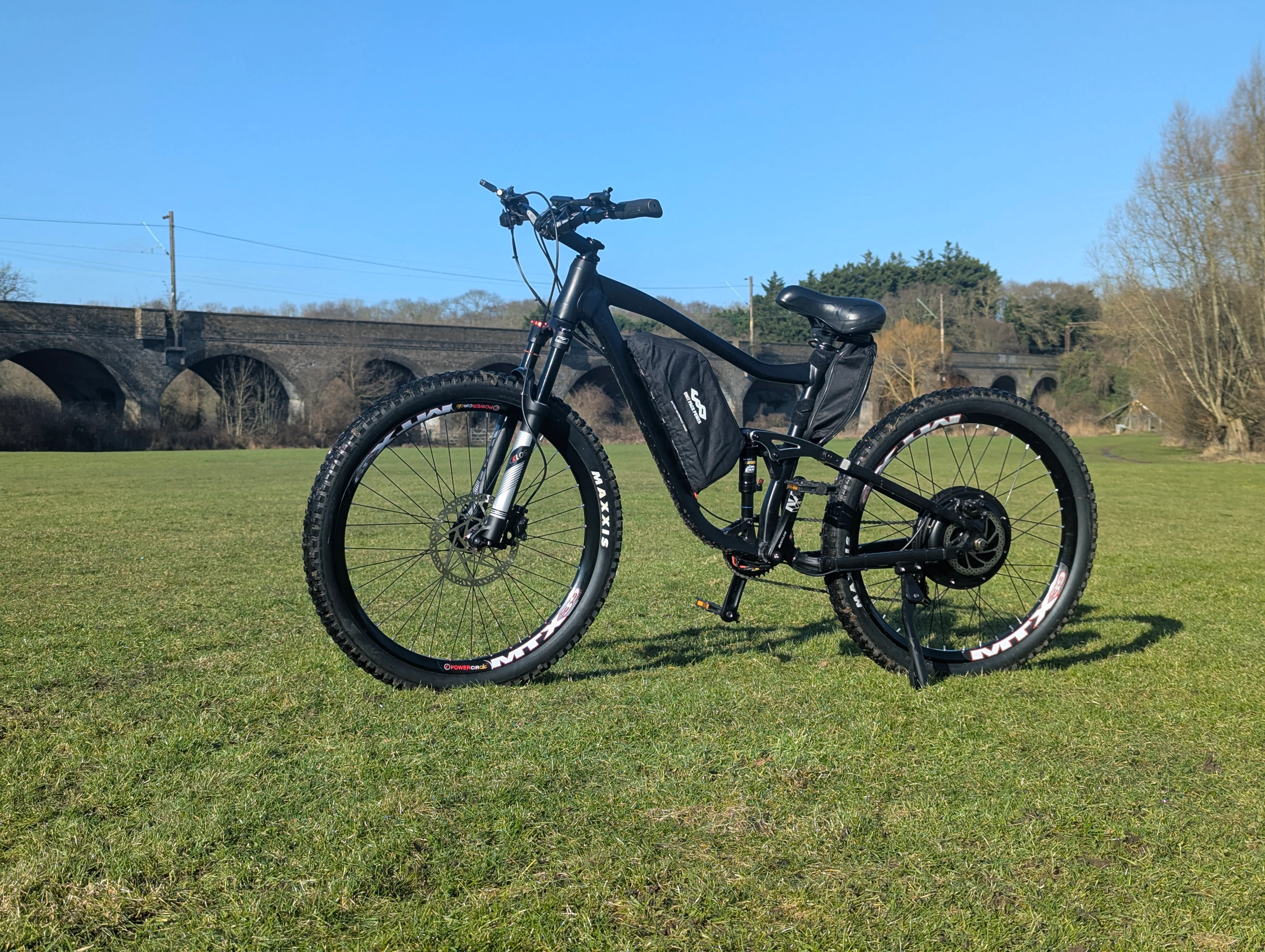 Ebike Frame For Conversion Kit 2kw 3kw Electric Mountain MTB Full Suspension Size L - Image 12