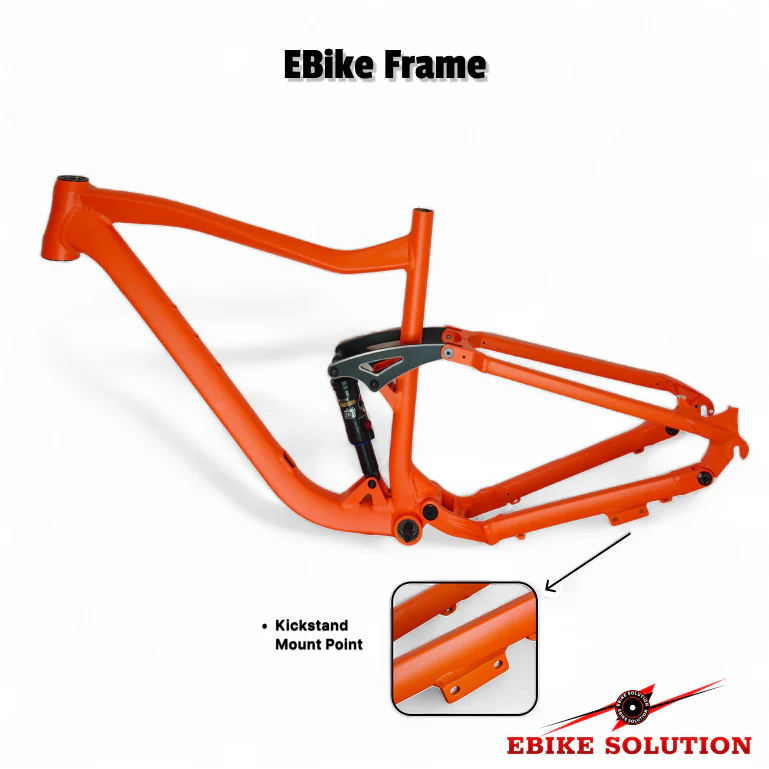 Ebike Frame For Conversion Kit 2kw 3kw Electric Mountain MTB Full Suspension Size L - Image 7