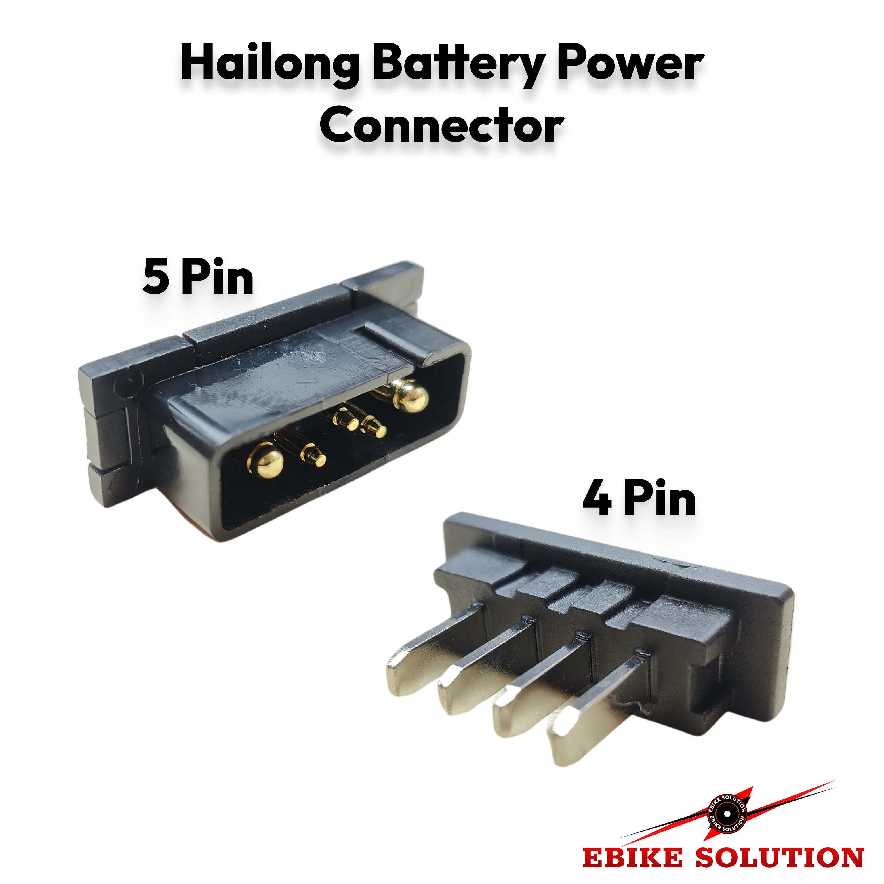 Ebike Hailong Battery Power Discharge Connector Plug 4 Pins 5 Pins Male Female - Image 14