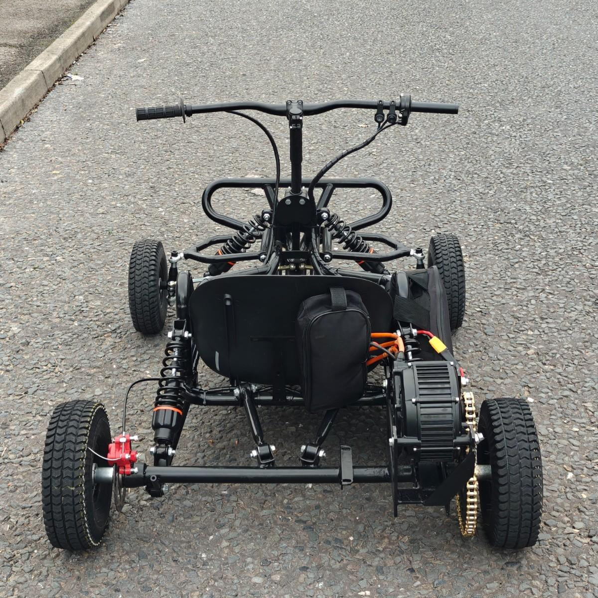 Electric Mini Go Kart Buggy Full Suspension 72v 5000w QS Motor 50+MPH - Image 2