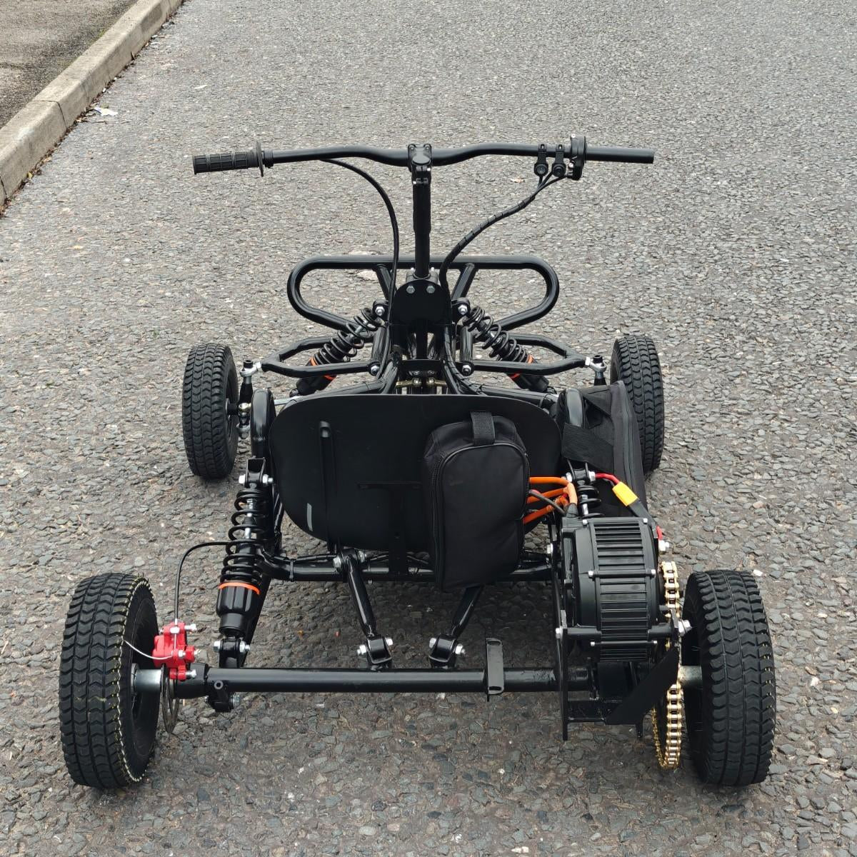 Electric Mini Go Kart Buggy Full Suspension 72v 5000w QS Motor 50+MPH - Image 5