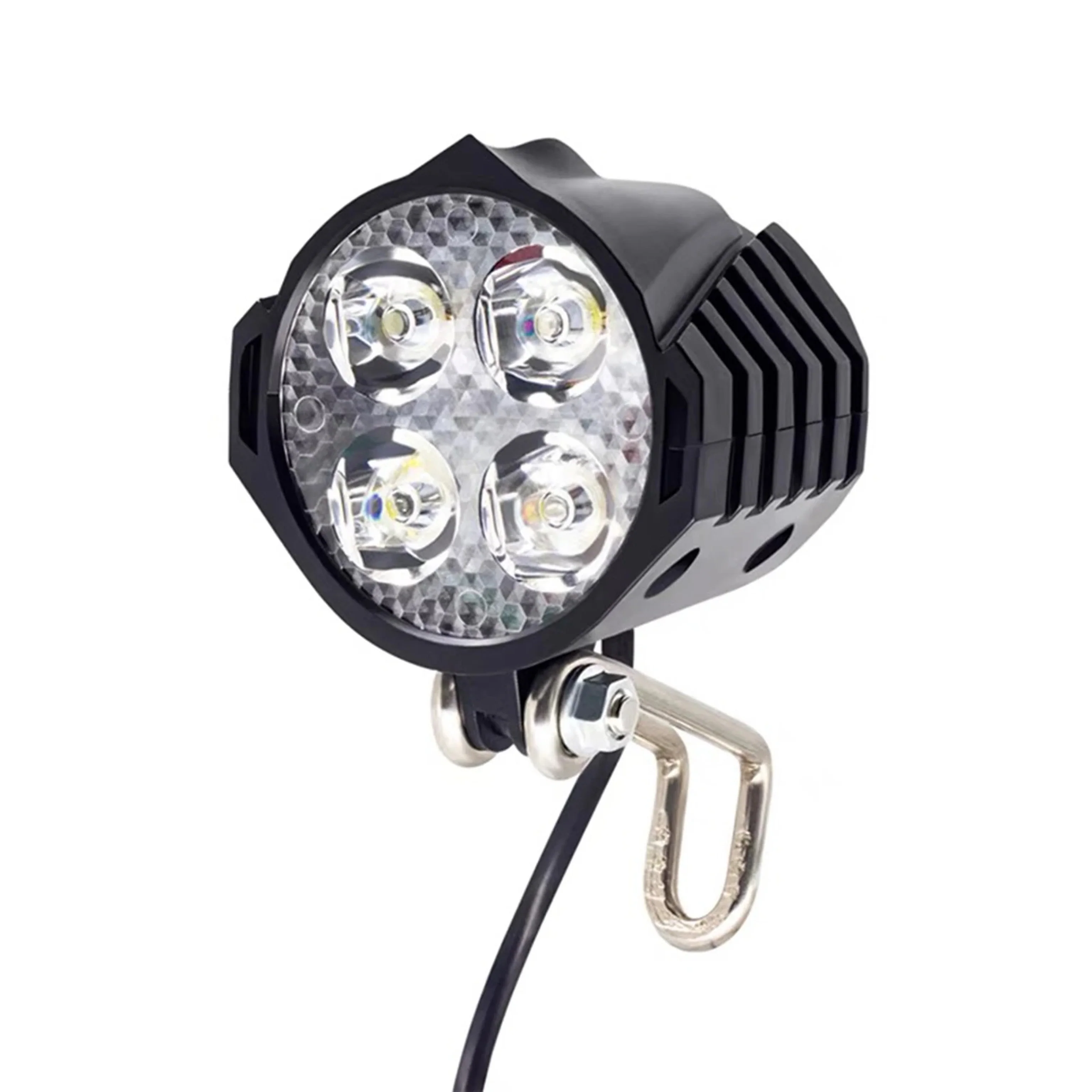 Electric Mountain Bicycle 36/48V Led Headlight & Horn - Image 5