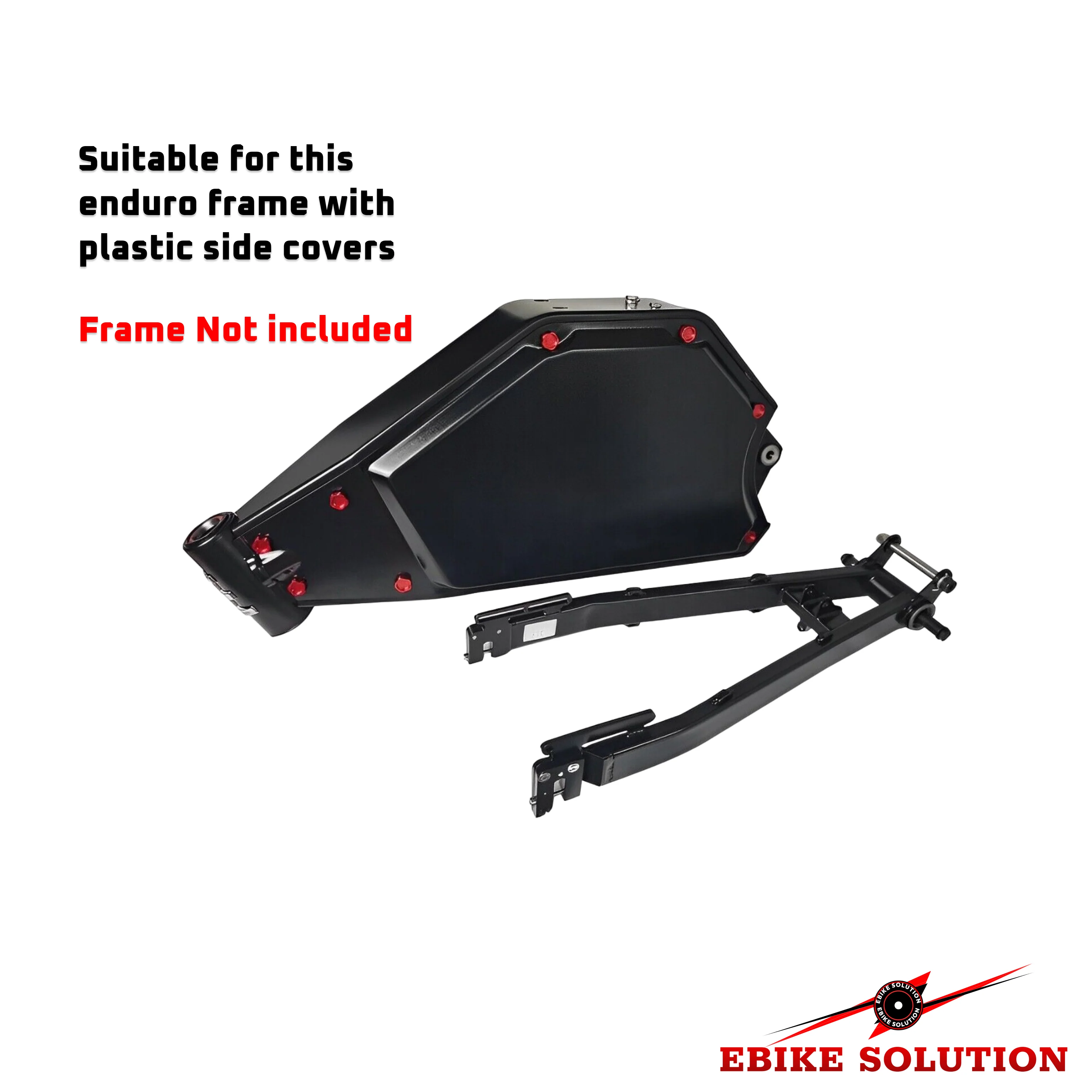 Ebike Stealth Bomber Frame Motorcycle Seat Electric Bike - Image 4
