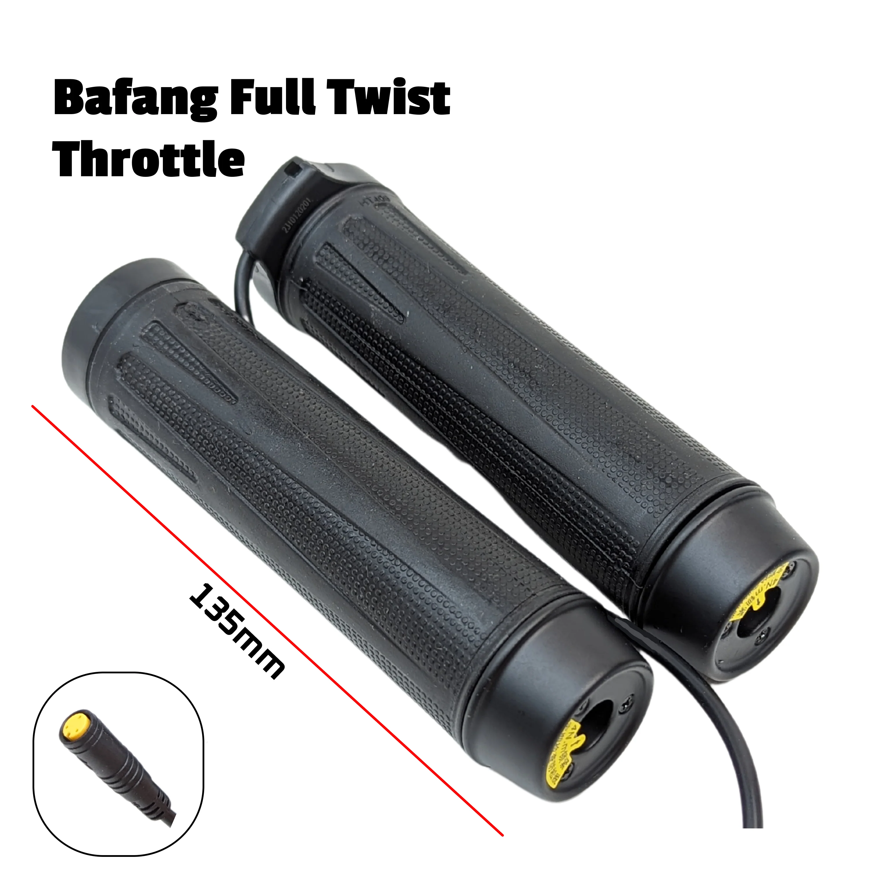 Low Profile Full Twist Throttle for Bafang BBS01 BBS02 BBSHD Right Hand Slim - Image 3