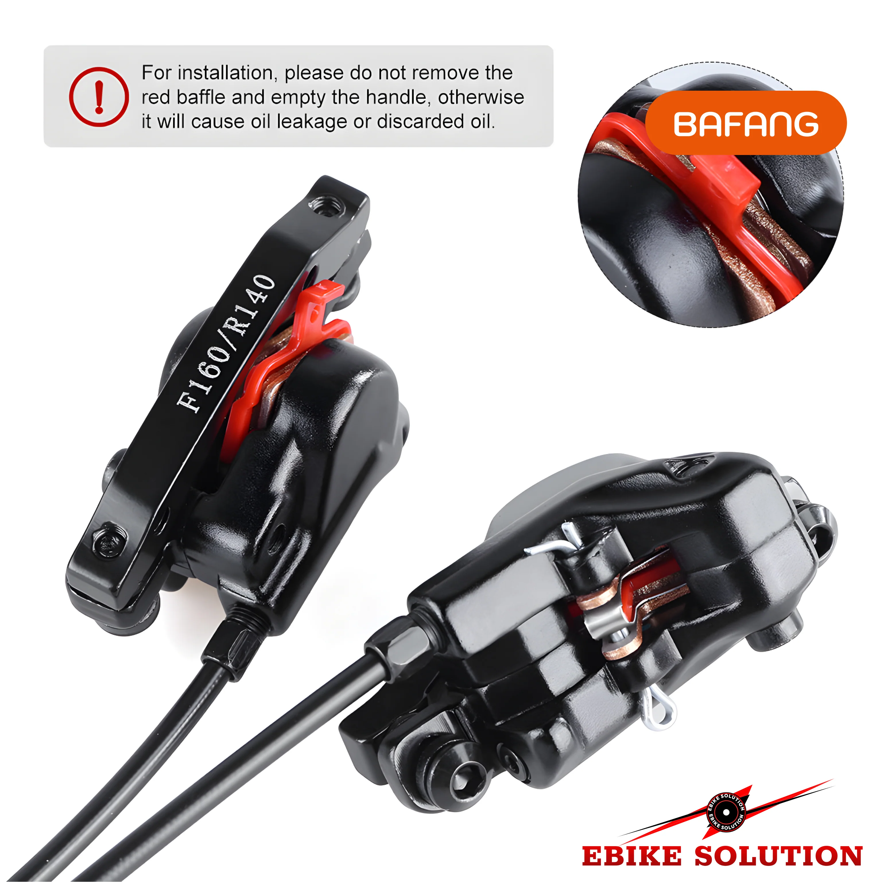 Hydraulic Disc Brake For BAFANG Ebike Hub/Mid Drive Motor Wheel Bicycle Brake - Image 6