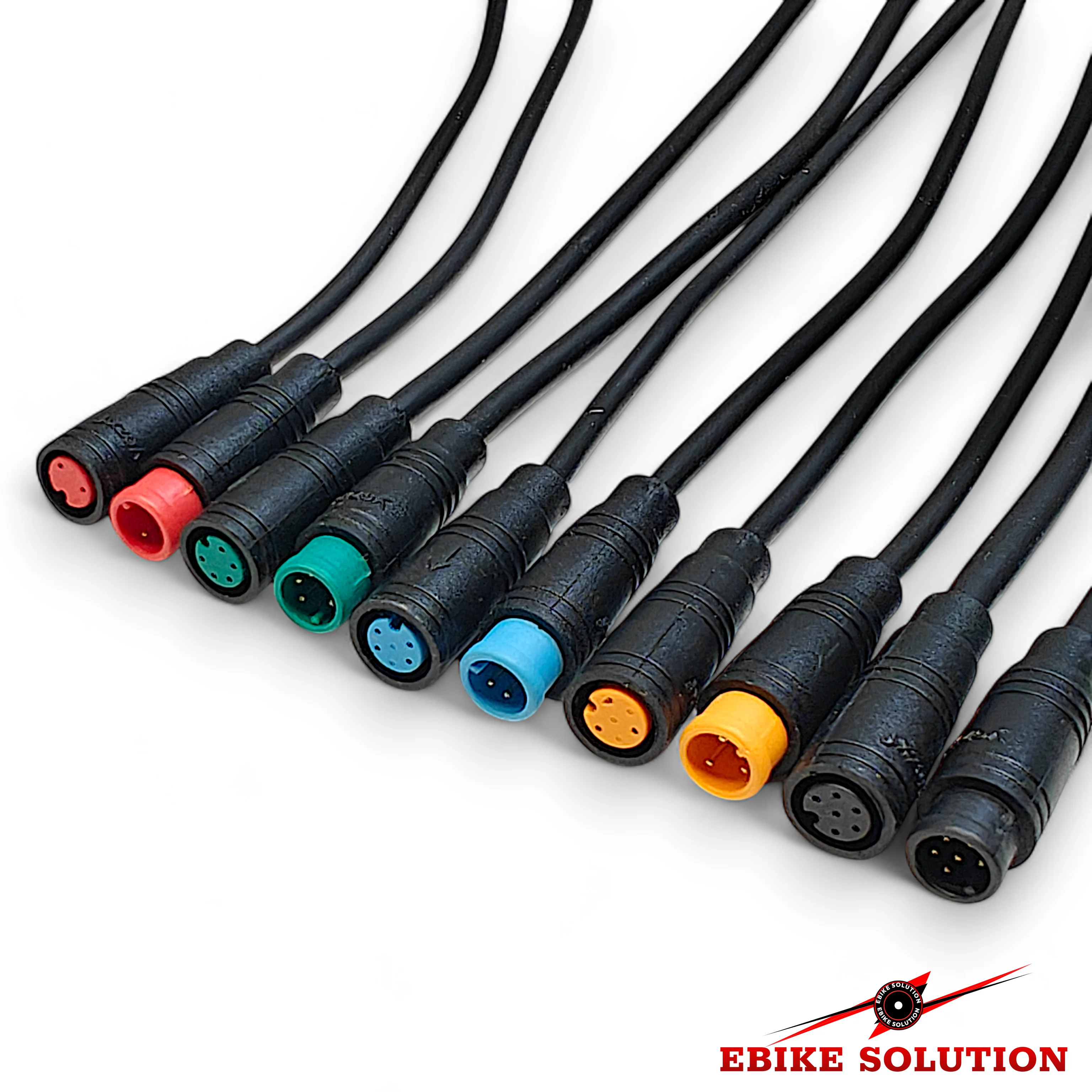 M8 2 3 4 5 6 Pin Julet Electric Ebike Plug Connector Wiring Line Scooter Brake Cable Signal Sensor - Image 2