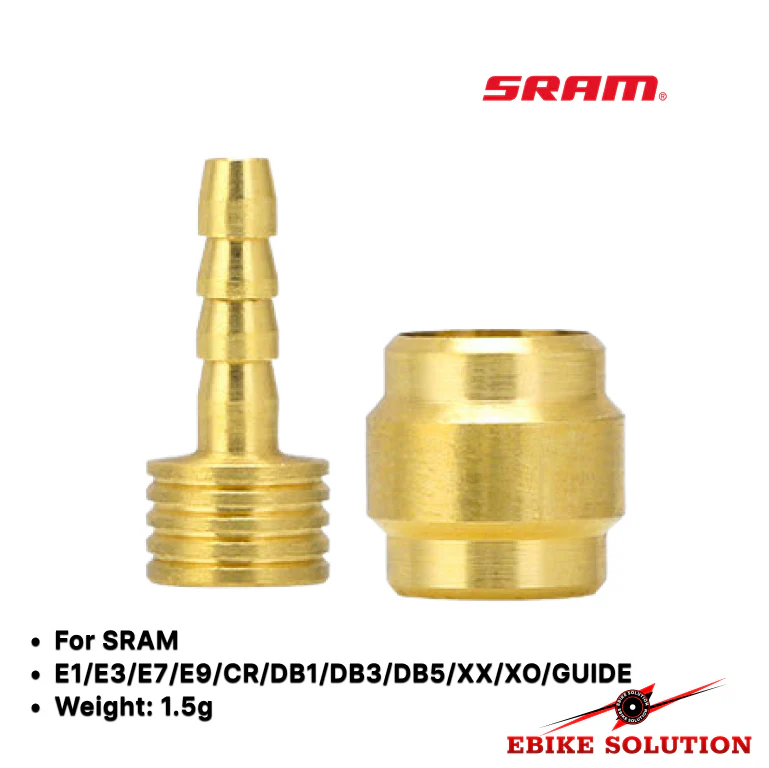 Olive and Connecter Insert for Bike Hydraulic Brake Hose Magura Tektro Sram x5 - Image 3