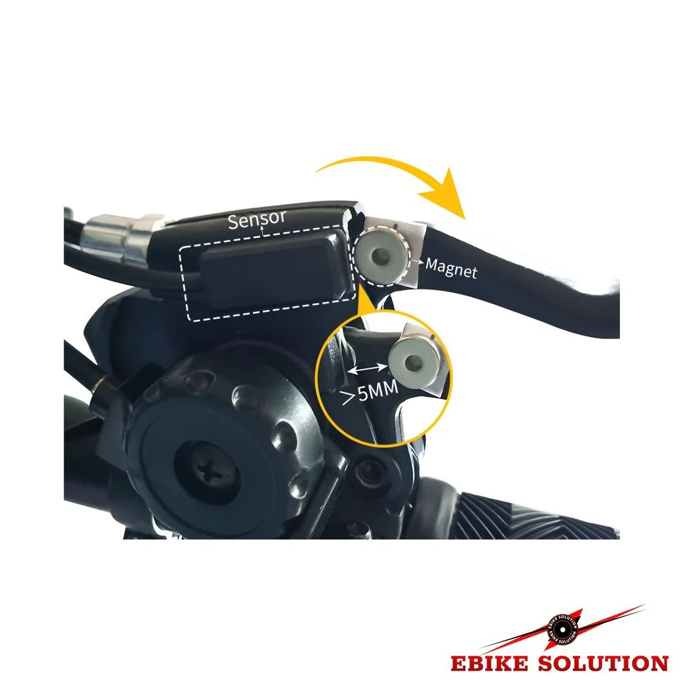 Pair Left & Right Ebike Bicycle Electric Brake Levers with Julet Connectors - Image 5