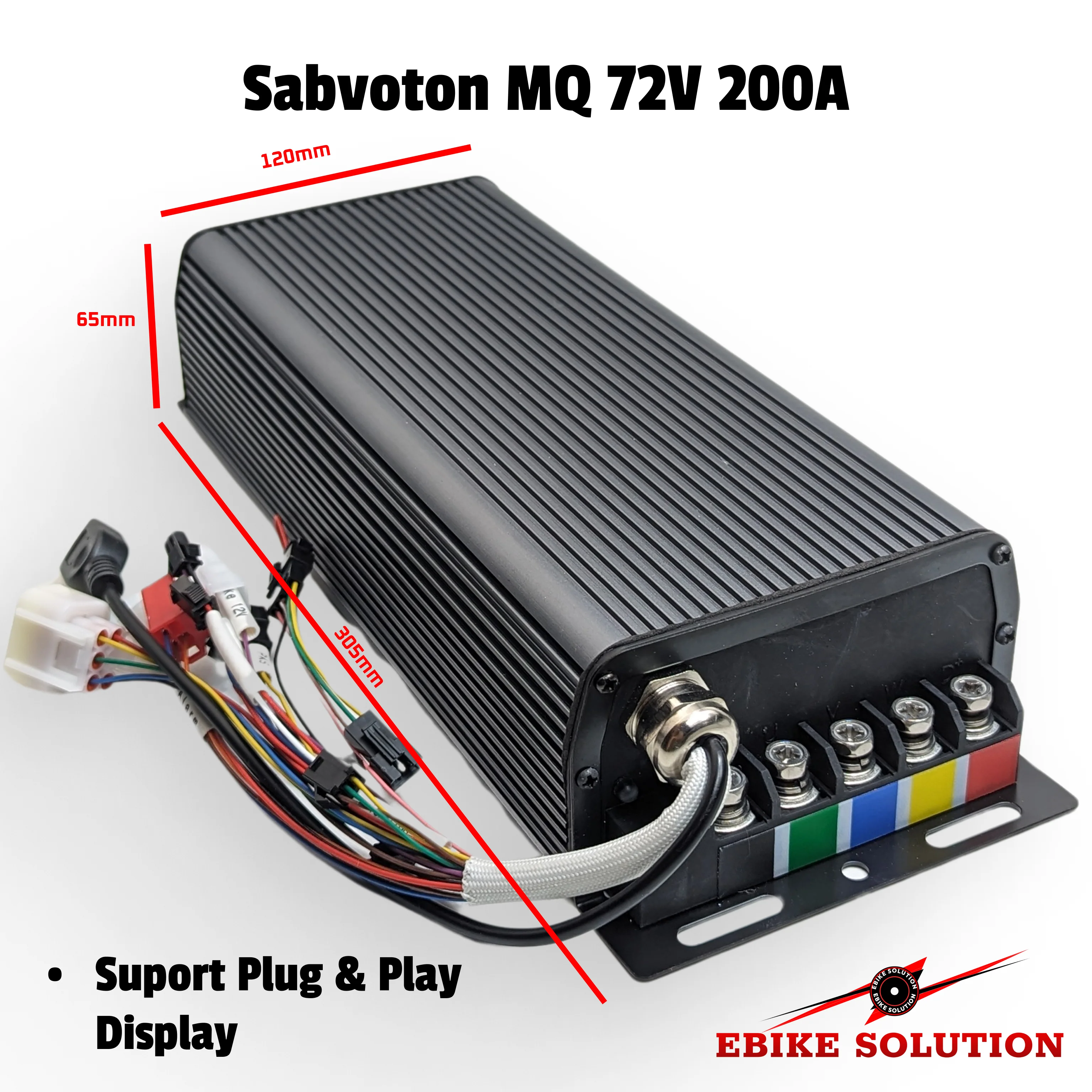 Sabvoton Controller V2 72V 200A Ebike Enduro Stealth Bomber SMVC72200M