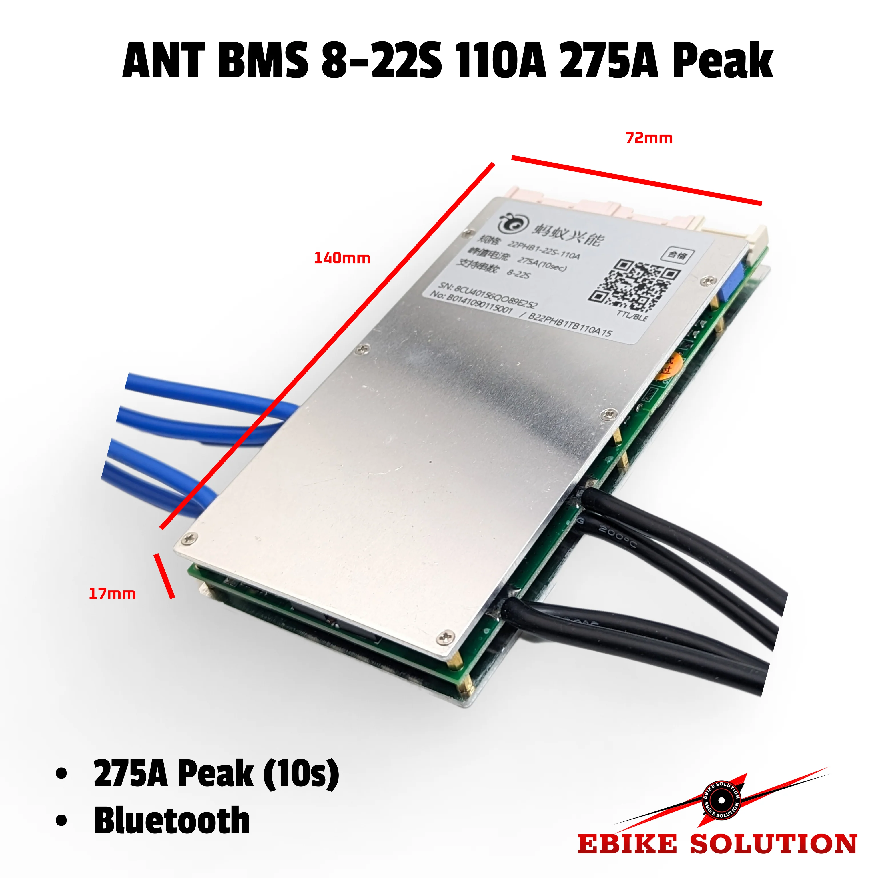 ANT BMS 8S-22S 100A 275A 425A 575A SMART BLUETOOTH LITHIUM BMS Battery Li-Ion - Image 3