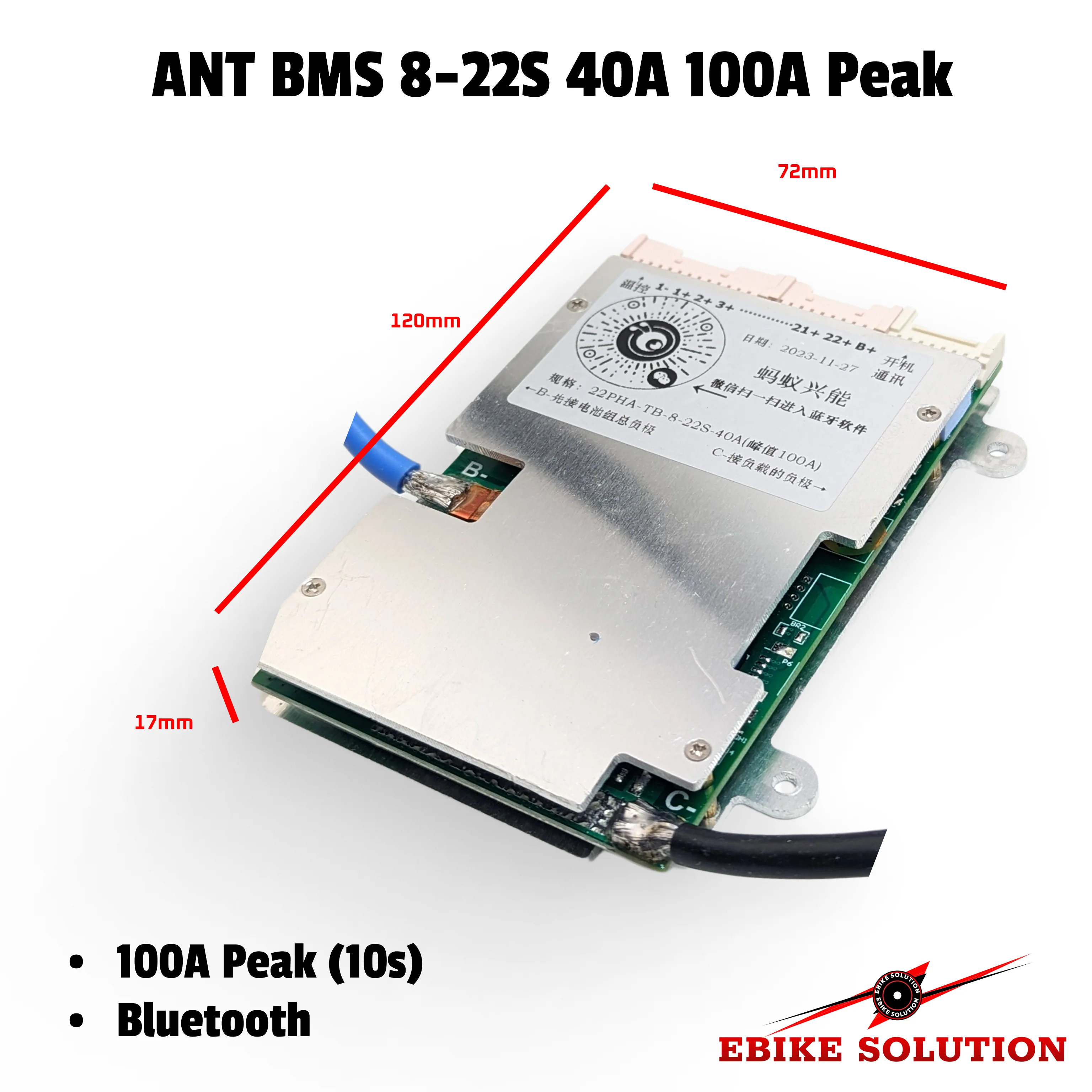 ANT BMS 8S-22S 100A 275A 425A 575A SMART BLUETOOTH LITHIUM BMS Battery Li-Ion - Image 4