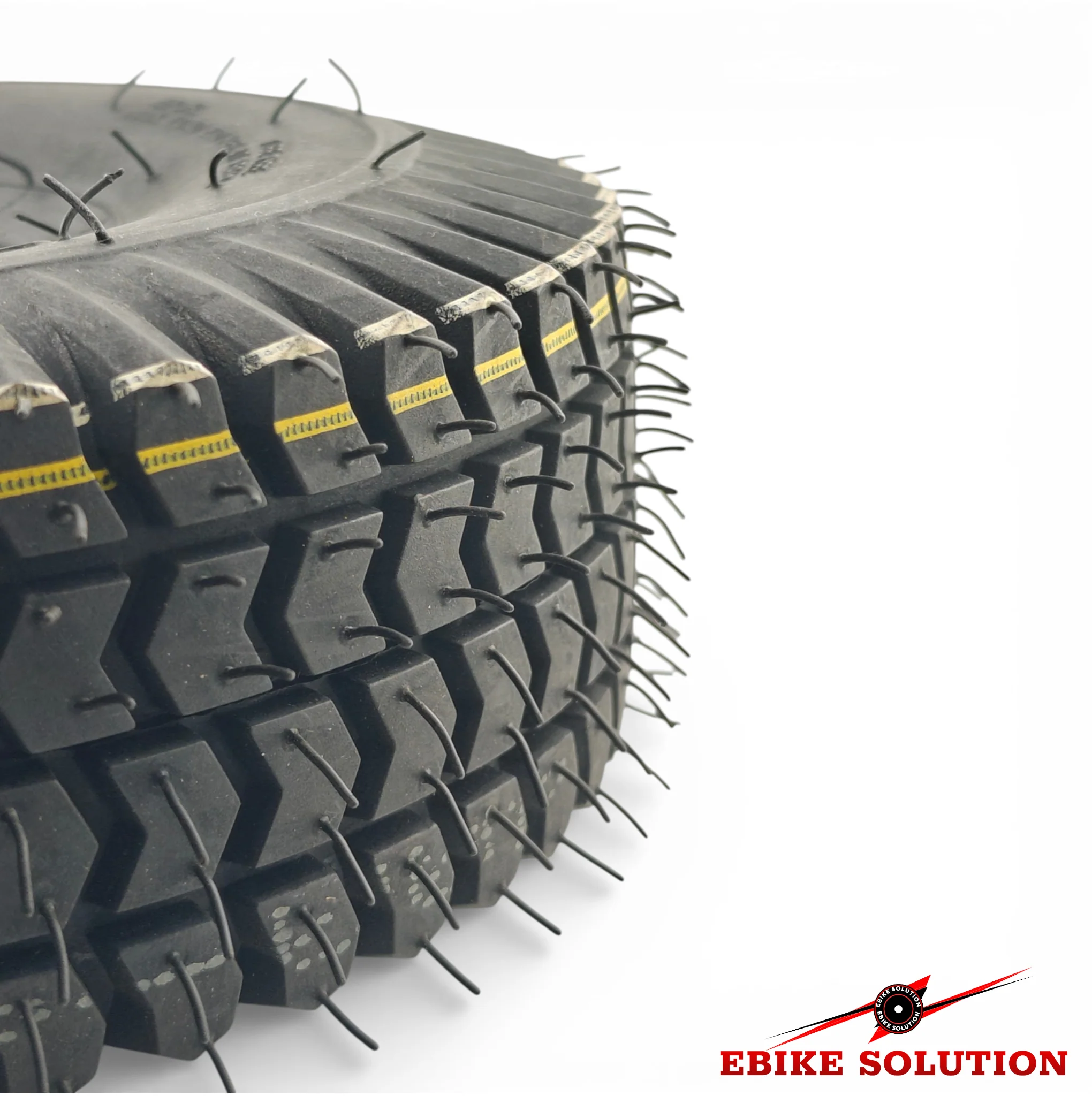Tyre 4.00-4 Black Pneumatic Chevron Tread Mobility Scooter 4 Inch Wheel Rim 4ply - Image 7